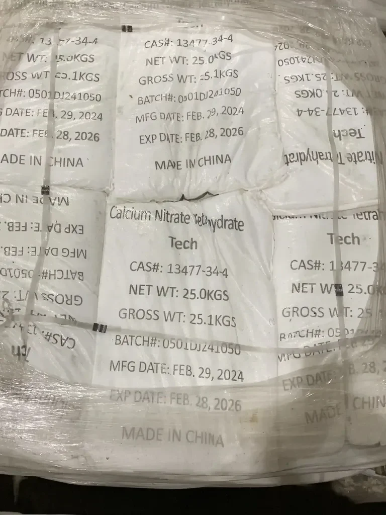 Calcium Nitrate Tetrahydrate, Tech