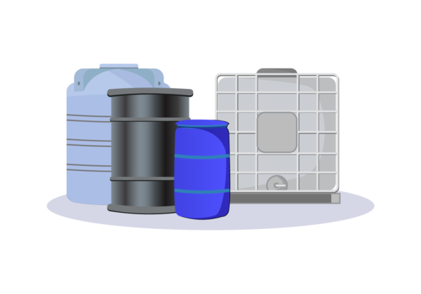 surplus Chemicals IBC Drum and plastic Drum